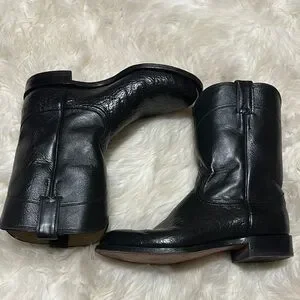 Justin Boots | Shoes | Vintage Sharkskin And Leather Justin  display picture 2